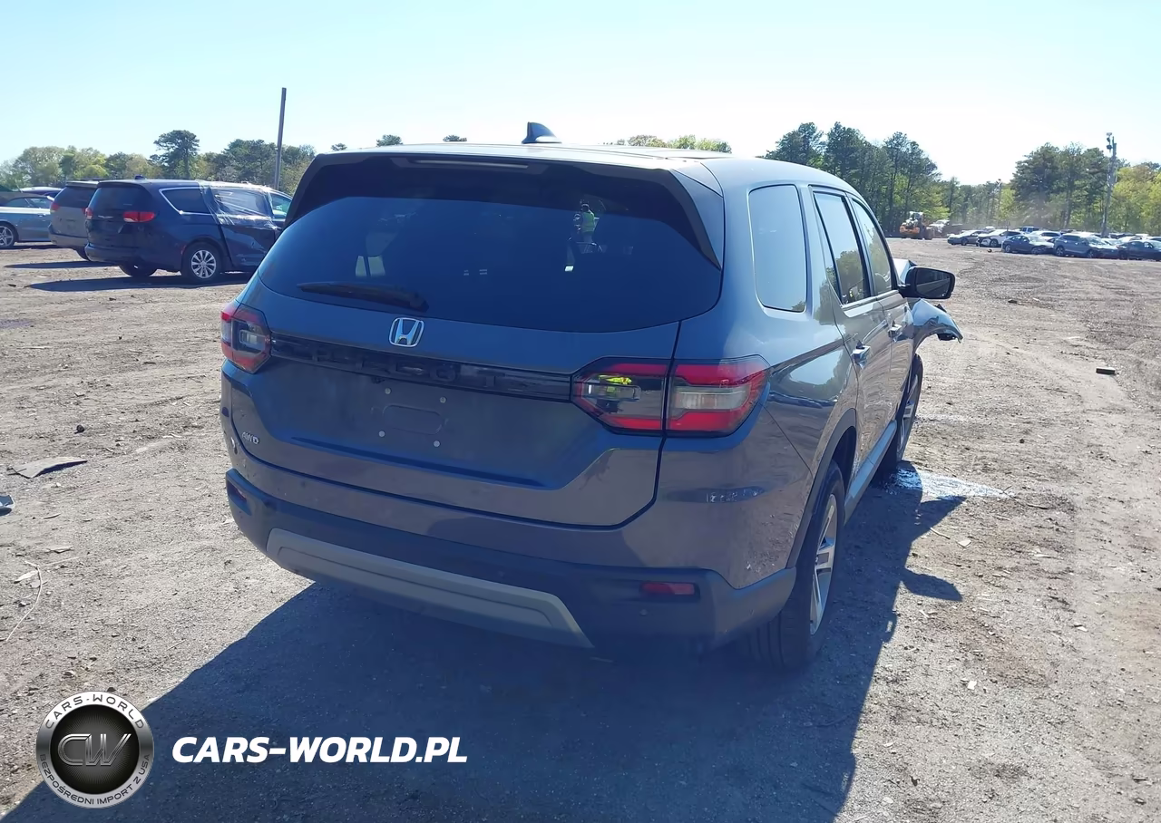 2025 Honda Pilot Ex-L VIN:5FNYG1H44SB091144 - 4