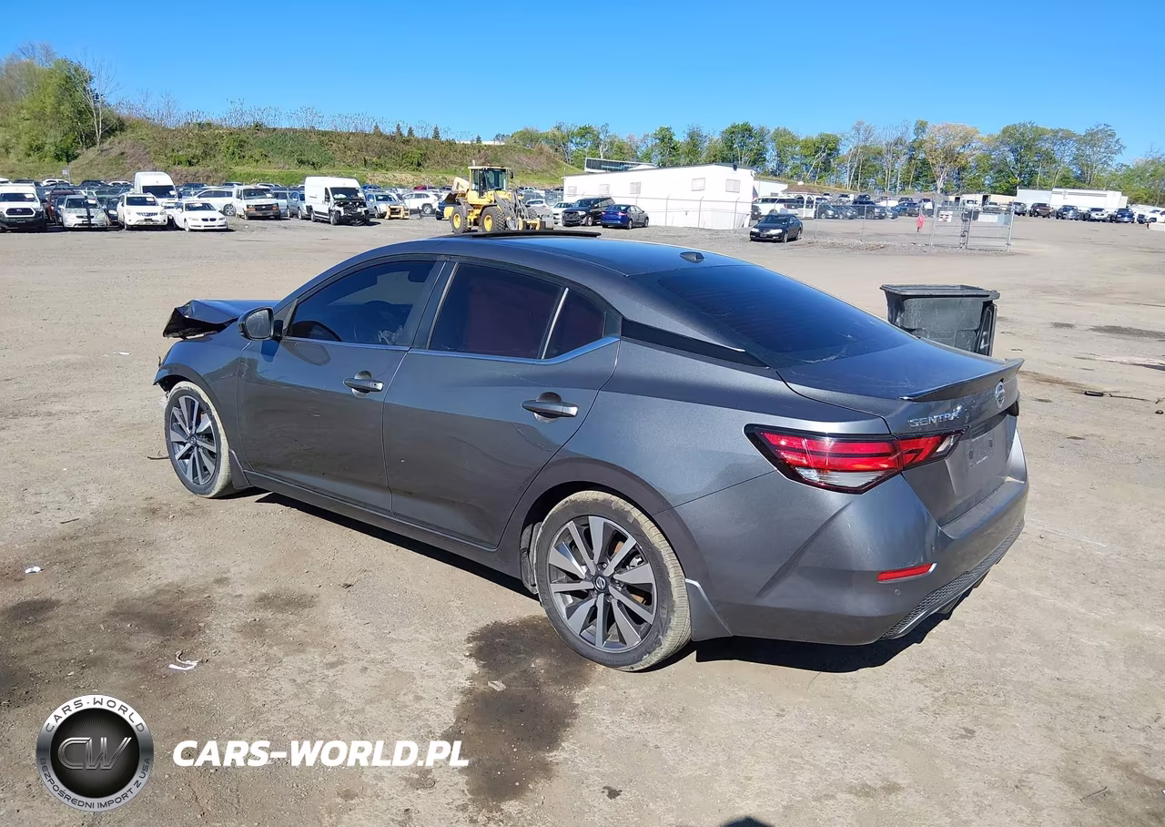 2020 Nissan Sentra Sv Xtronic Cvt VIN:3N1AB8CV3LY294625 - 3
