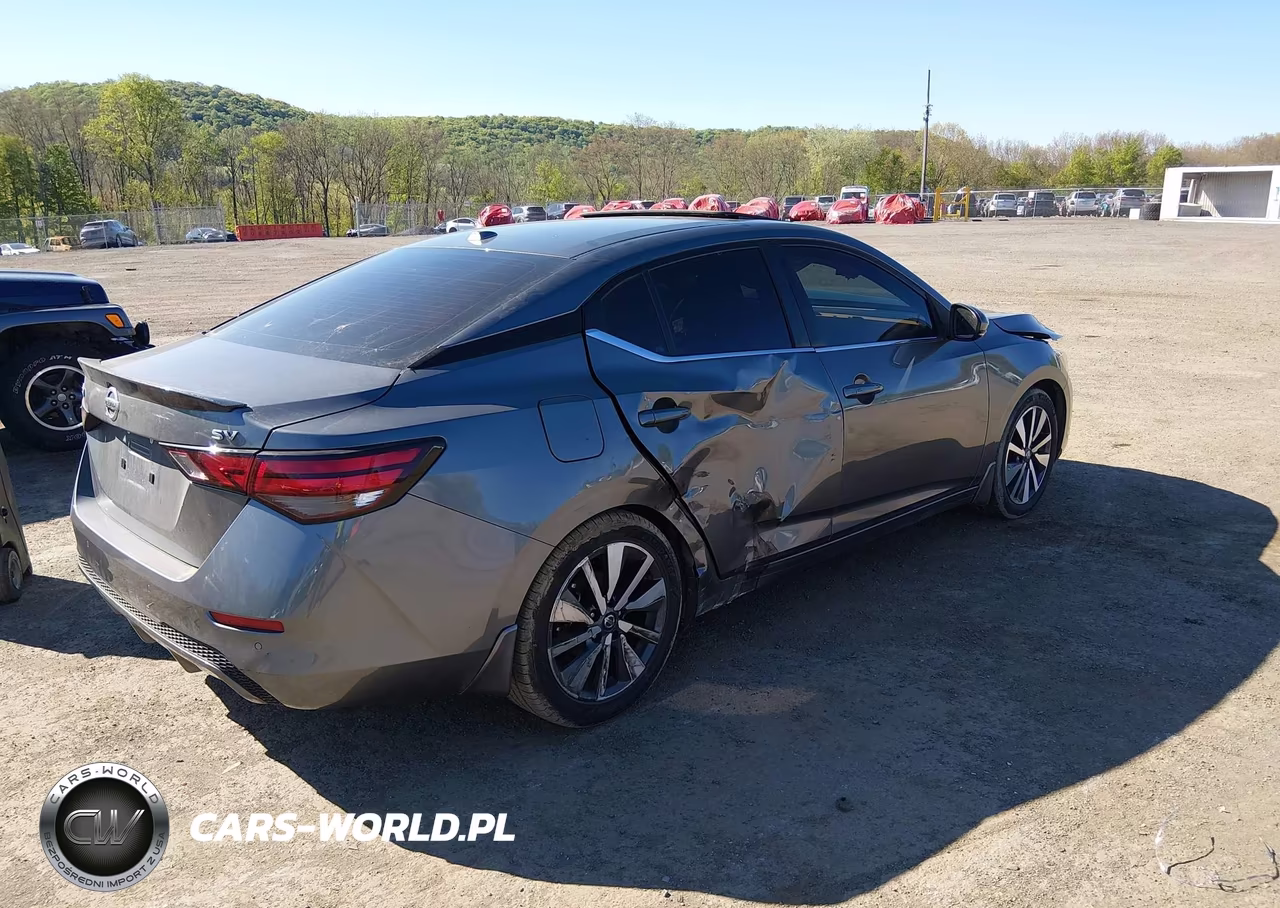 2020 Nissan Sentra Sv Xtronic Cvt VIN:3N1AB8CV3LY294625 - 4