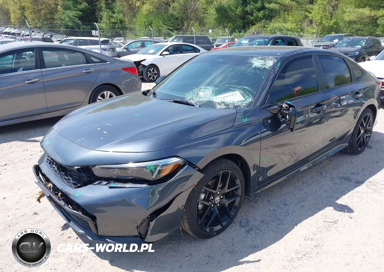 2025 Honda Civic Hybrid Sport-Sport Touring VIN:2HGFE4F84SH347931 - 2