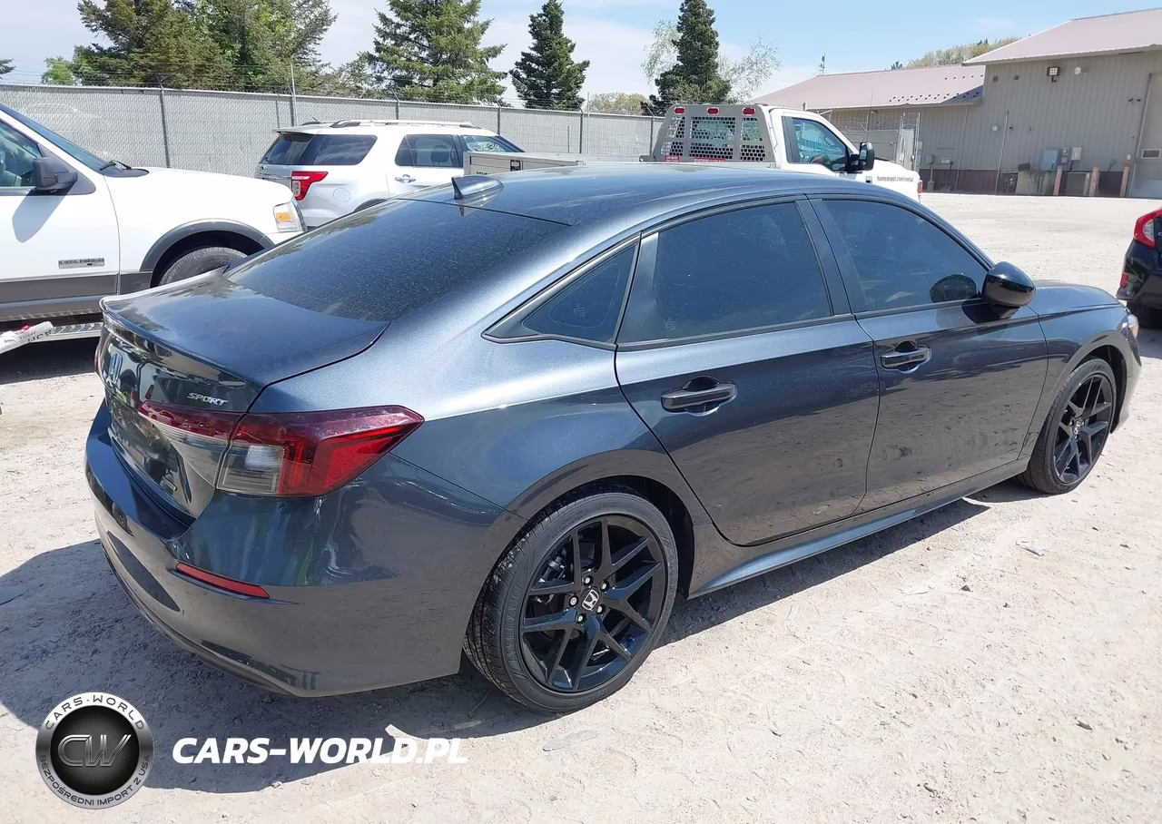 2025 Honda Civic Hybrid Sport-Sport Touring VIN:2HGFE4F84SH347931 - 4