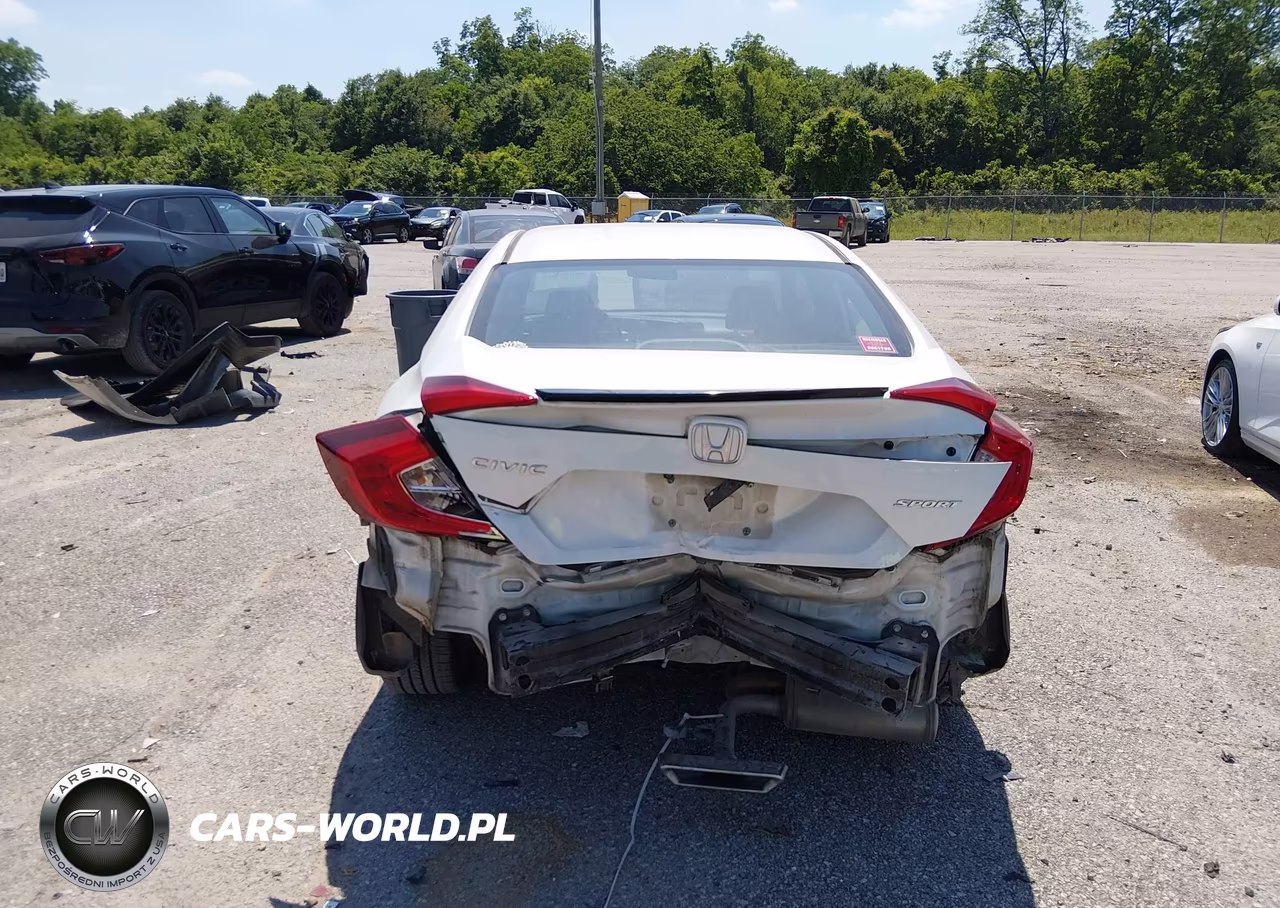 2019 Honda Civic Sport VIN:2HGFC2F88KH550606 - 17