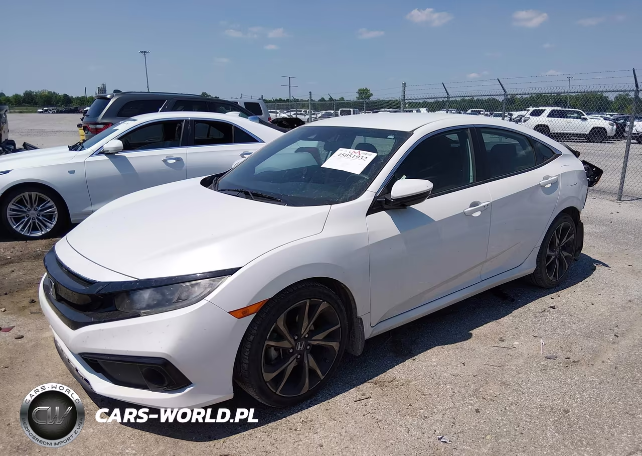 2019 Honda Civic Sport VIN:2HGFC2F88KH550606 - 2