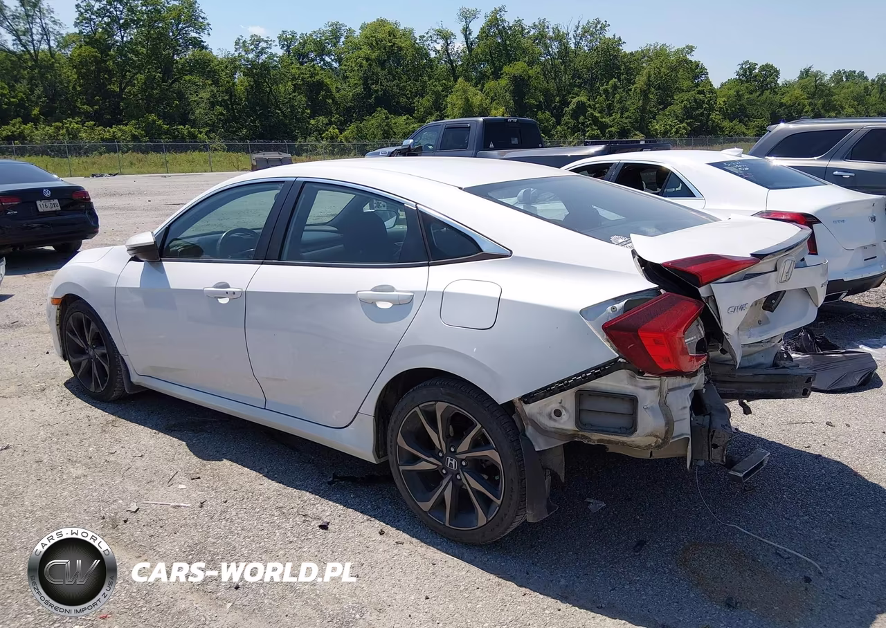 2019 Honda Civic Sport VIN:2HGFC2F88KH550606 - 3