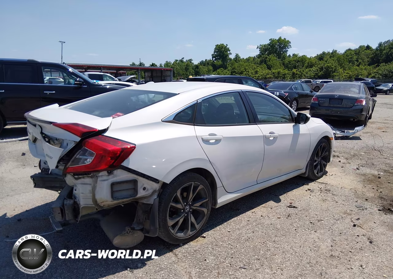 2019 Honda Civic Sport VIN:2HGFC2F88KH550606 - 4
