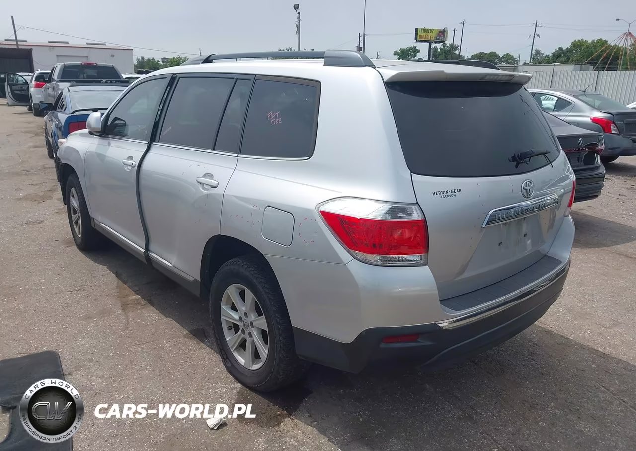 2012 Toyota Highlander VIN:5TDZA3EH1CS029755 - 3