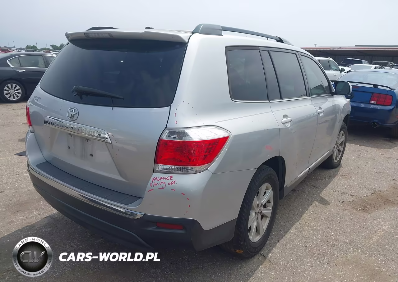 2012 Toyota Highlander VIN:5TDZA3EH1CS029755 - 4