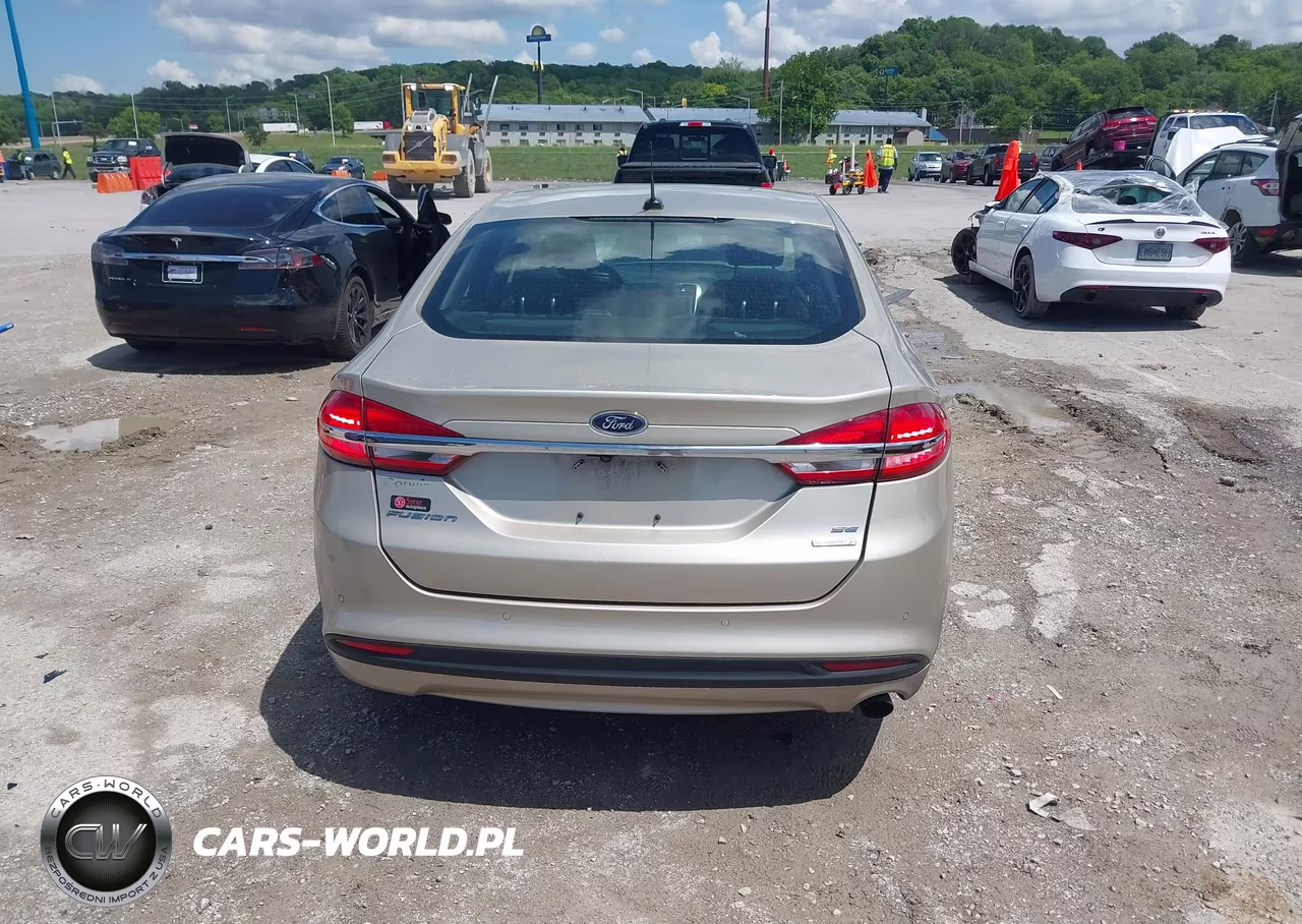 2017 Ford Fusion Se VIN:3FA6P0HD7HR299209 - 16