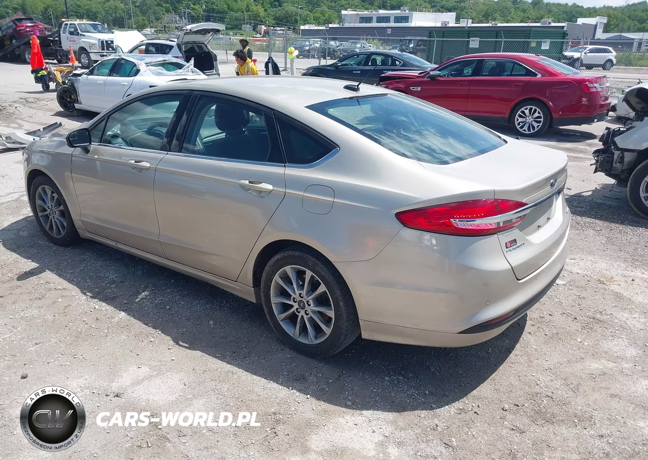 2017 Ford Fusion Se VIN:3FA6P0HD7HR299209 - 3