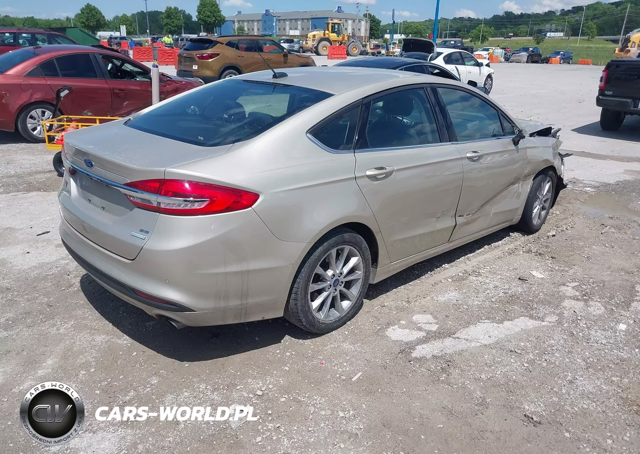 2017 Ford Fusion Se VIN:3FA6P0HD7HR299209 - 4