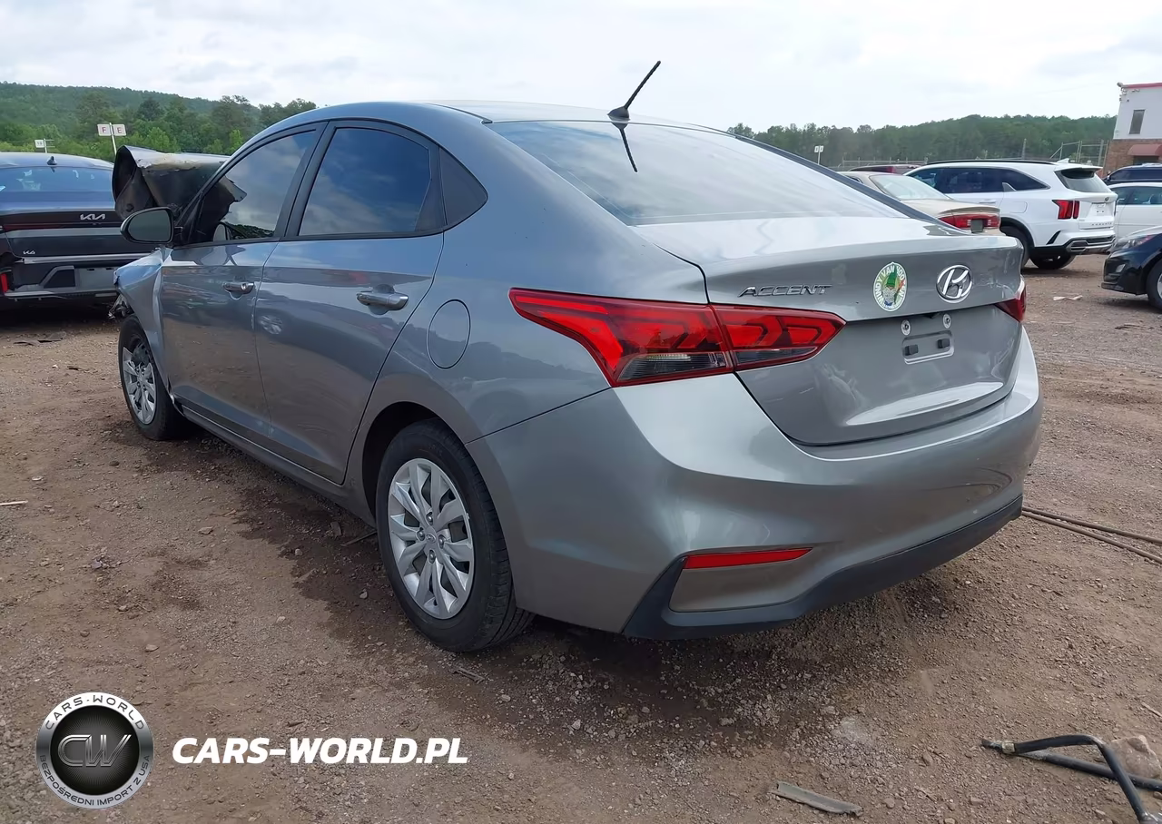 2021 Hyundai Accent Se VIN:3KPC24A67ME145759 - 3