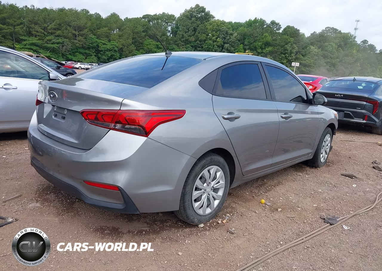 2021 Hyundai Accent Se VIN:3KPC24A67ME145759 - 4