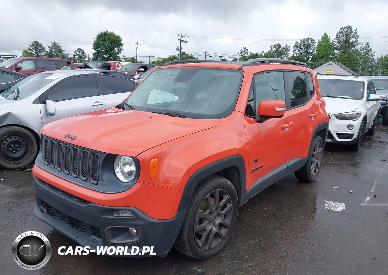 2016 Jeep Renegade 75Th Anniversary VIN:ZACCJABT1GPD06362 - 2