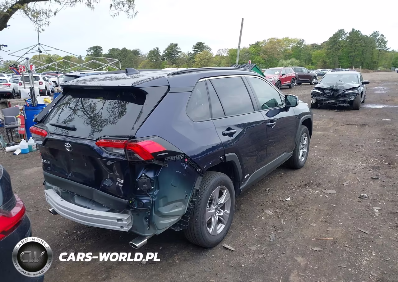 2025 Toyota Rav4 Hybrid Xle VIN:JTMRWRFV0SJ077641 - 4