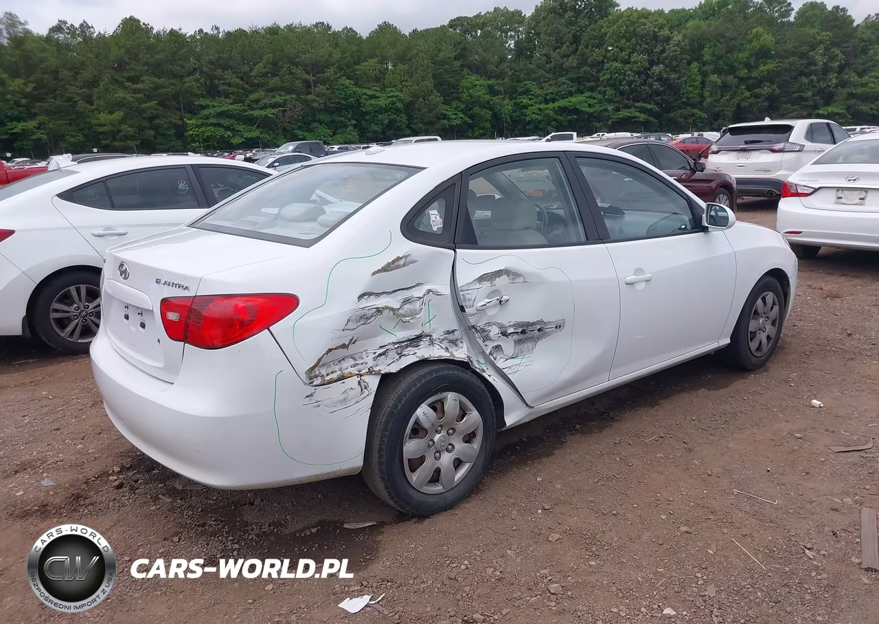 2008 Hyundai Elantra Gls-Se VIN:KMHDU46D88U526416 - 4