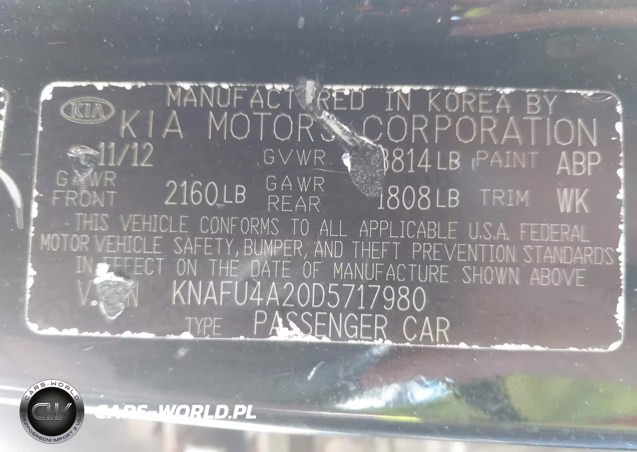2013 Kia Forte Ex VIN:KNAFU4A20D5717980 - 9