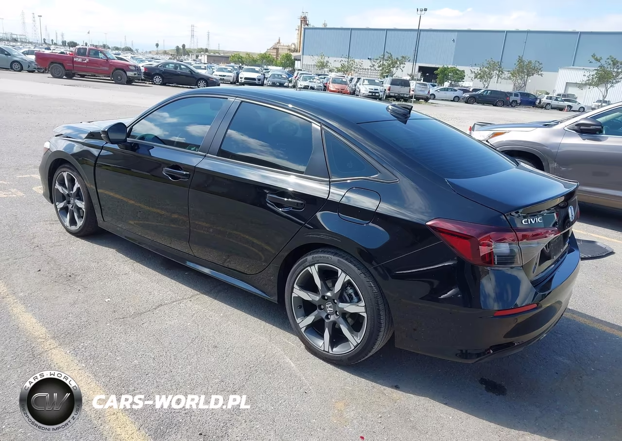 2025 Honda Civic Hybrid Sport-Sport Touring VIN:2HGFE4F82SH333042 - 3