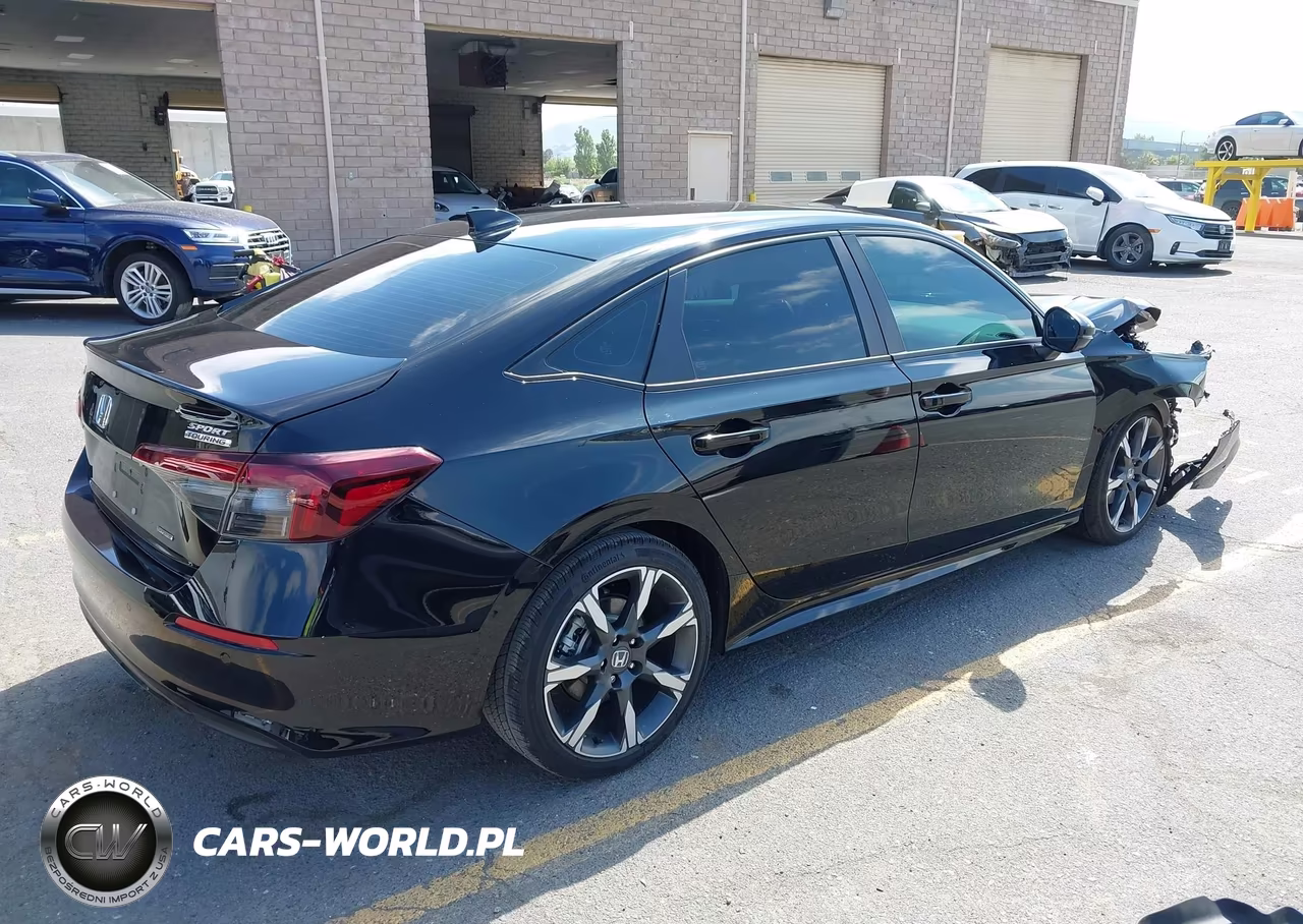 2025 Honda Civic Hybrid Sport-Sport Touring VIN:2HGFE4F82SH333042 - 4