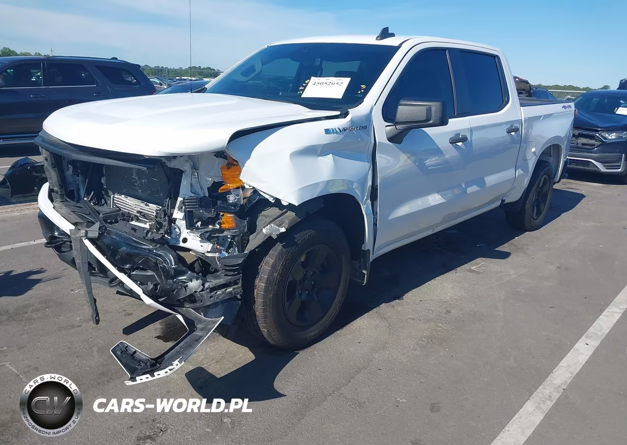 2022 Chevrolet Silverado 1500 4Wd Short Bed Wt VIN:1GCPDAEK1NZ557960 - 2