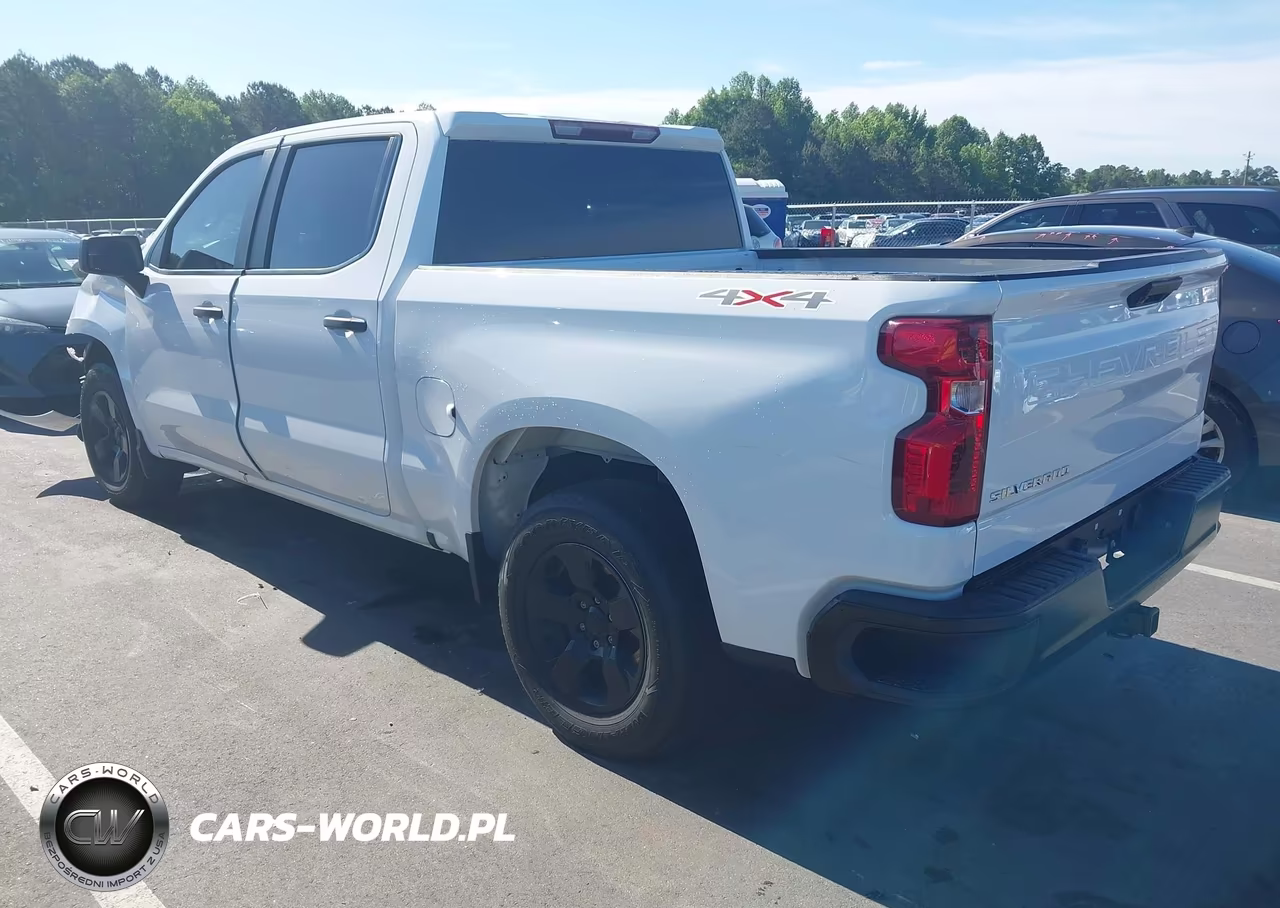 2022 Chevrolet Silverado 1500 4Wd Short Bed Wt VIN:1GCPDAEK1NZ557960 - 3