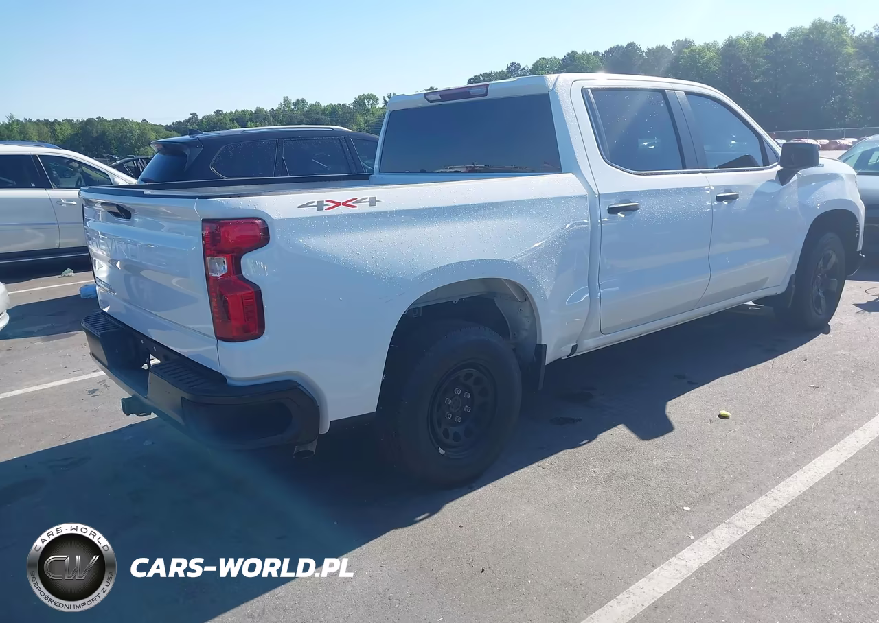 2022 Chevrolet Silverado 1500 4Wd Short Bed Wt VIN:1GCPDAEK1NZ557960 - 4