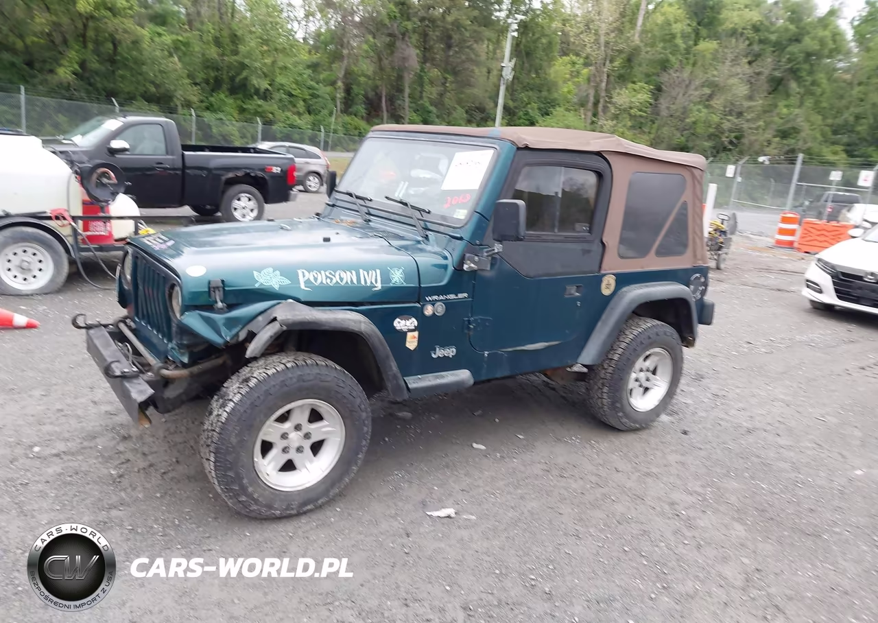 1997 Jeep Wrangler Se VIN:1J4FY29P4VP493463 - 2