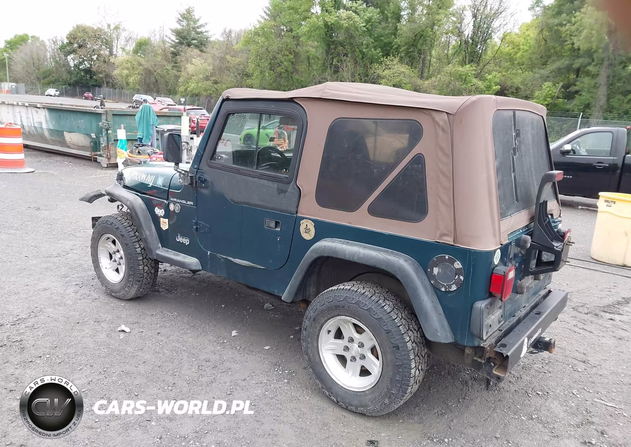 1997 Jeep Wrangler Se VIN:1J4FY29P4VP493463 - 3