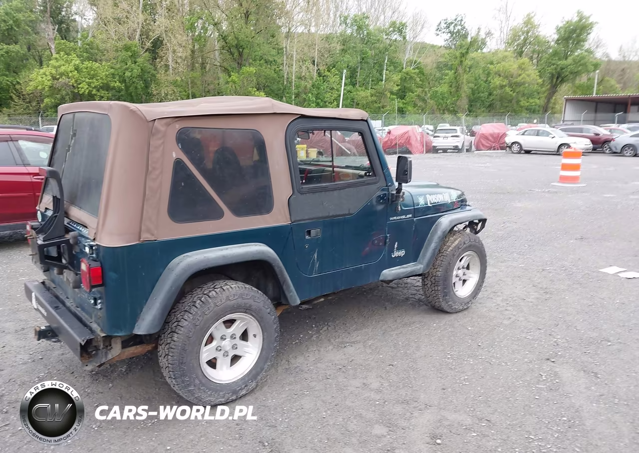 1997 Jeep Wrangler Se VIN:1J4FY29P4VP493463 - 4