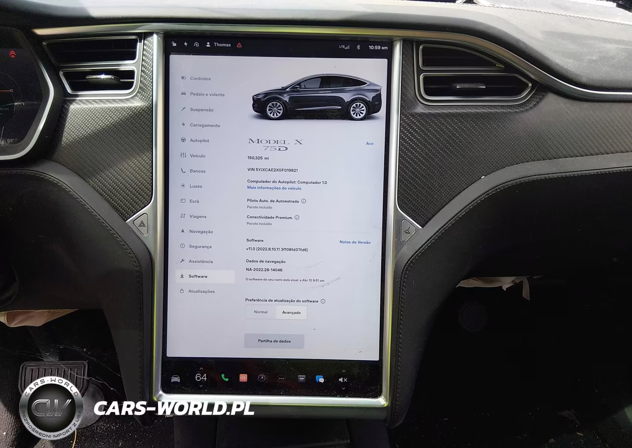 2016 Tesla Model X 60D-70D-75D-90D VIN:5YJXCAE2XGF019821 - 19