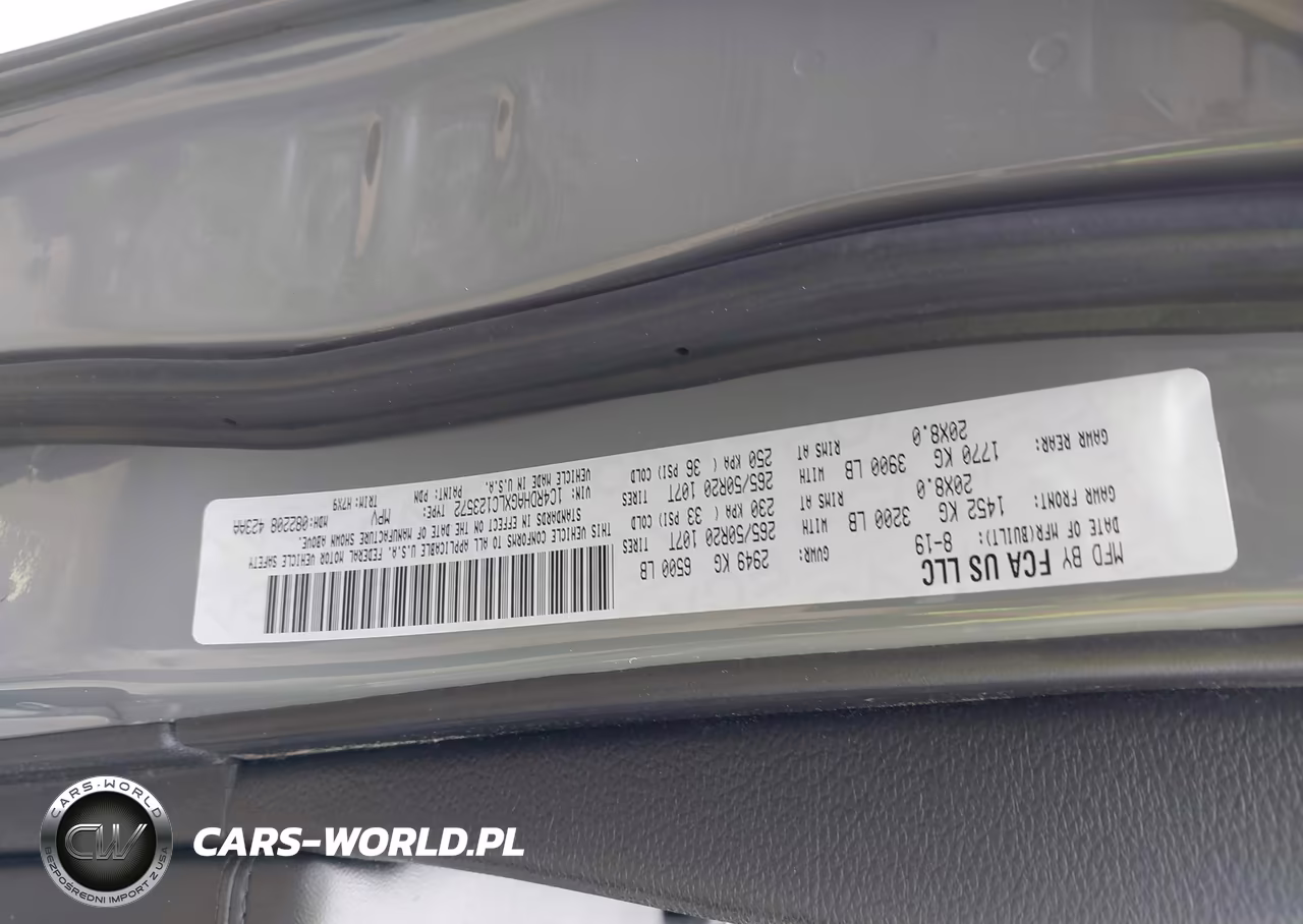 2020 Dodge Durango Sxt Plus Rwd VIN:1C4RDHAGXLC123572 - 9