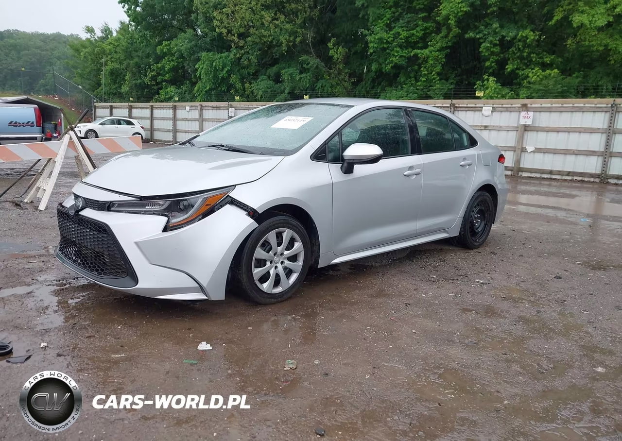 2021 Toyota Corolla Le VIN:5YFEPMAE9MP226973 - 2