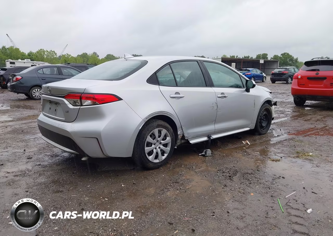 2021 Toyota Corolla Le VIN:5YFEPMAE9MP226973 - 4