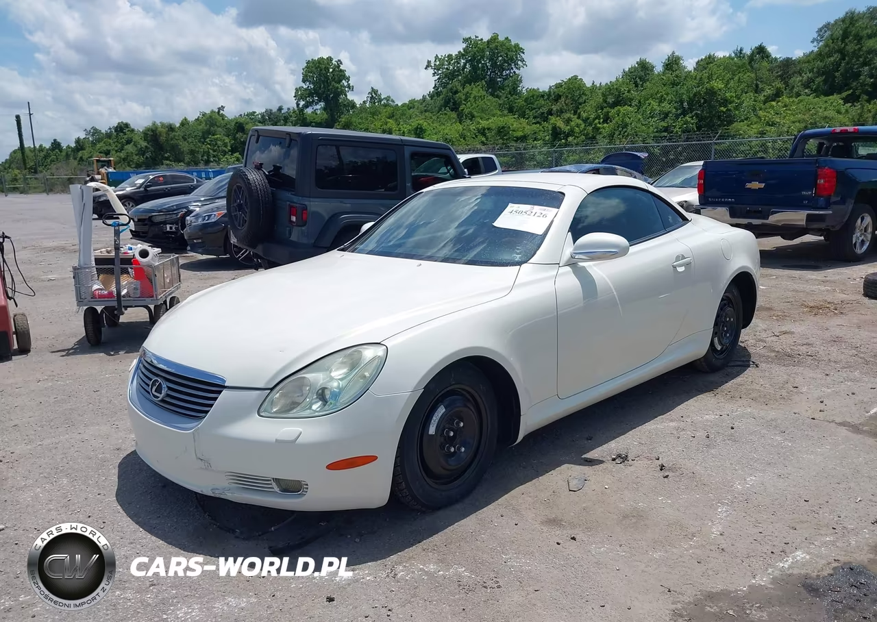 2005 Lexus Sc 430 VIN:JTHFN48Y550063128 - 2