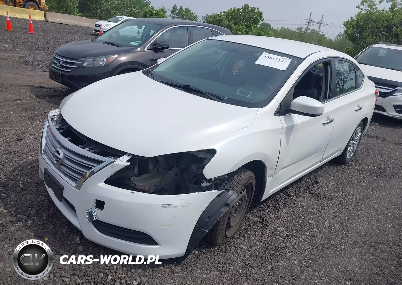 2014 Nissan Sentra Sv VIN:3N1AB7AP0EL664962 - 2