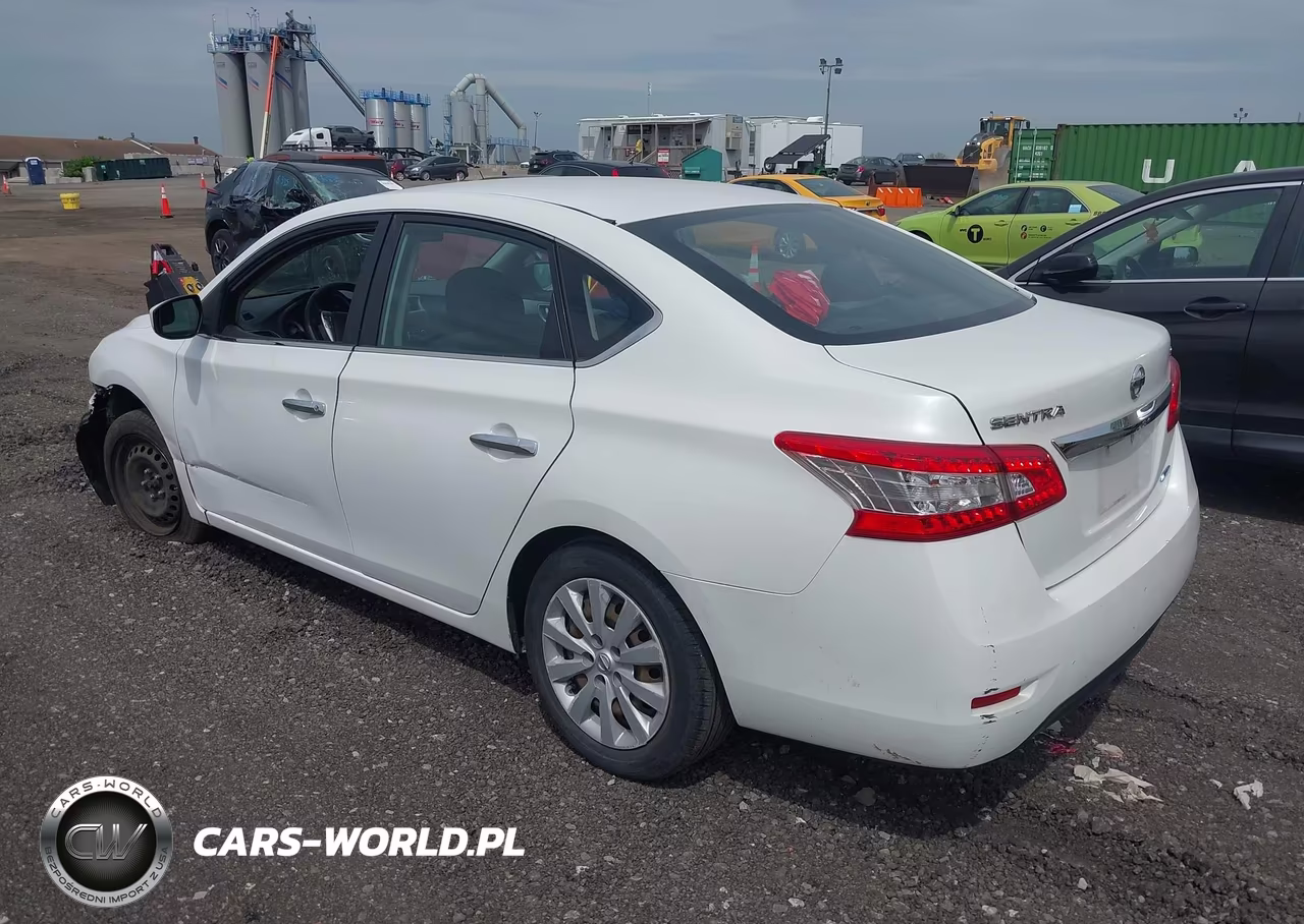 2014 Nissan Sentra Sv VIN:3N1AB7AP0EL664962 - 3