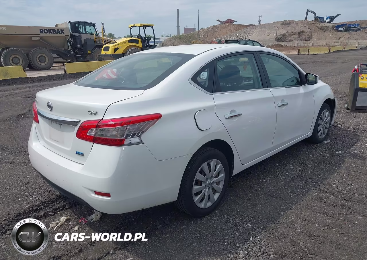 2014 Nissan Sentra Sv VIN:3N1AB7AP0EL664962 - 4