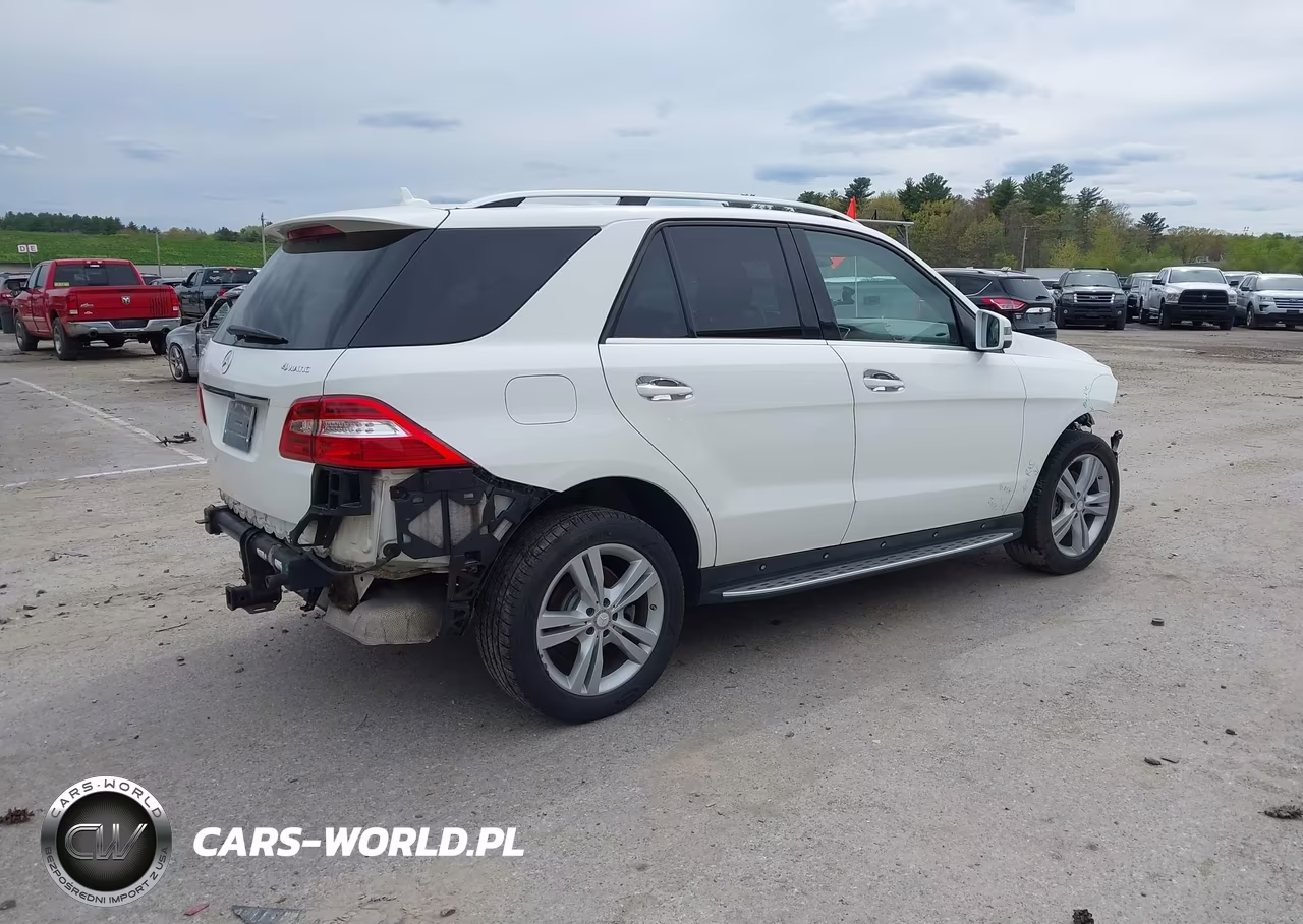 2014 Mercedes-Benz Ml 350 4Matic VIN:4JGDA5HB8EA406462 - 4