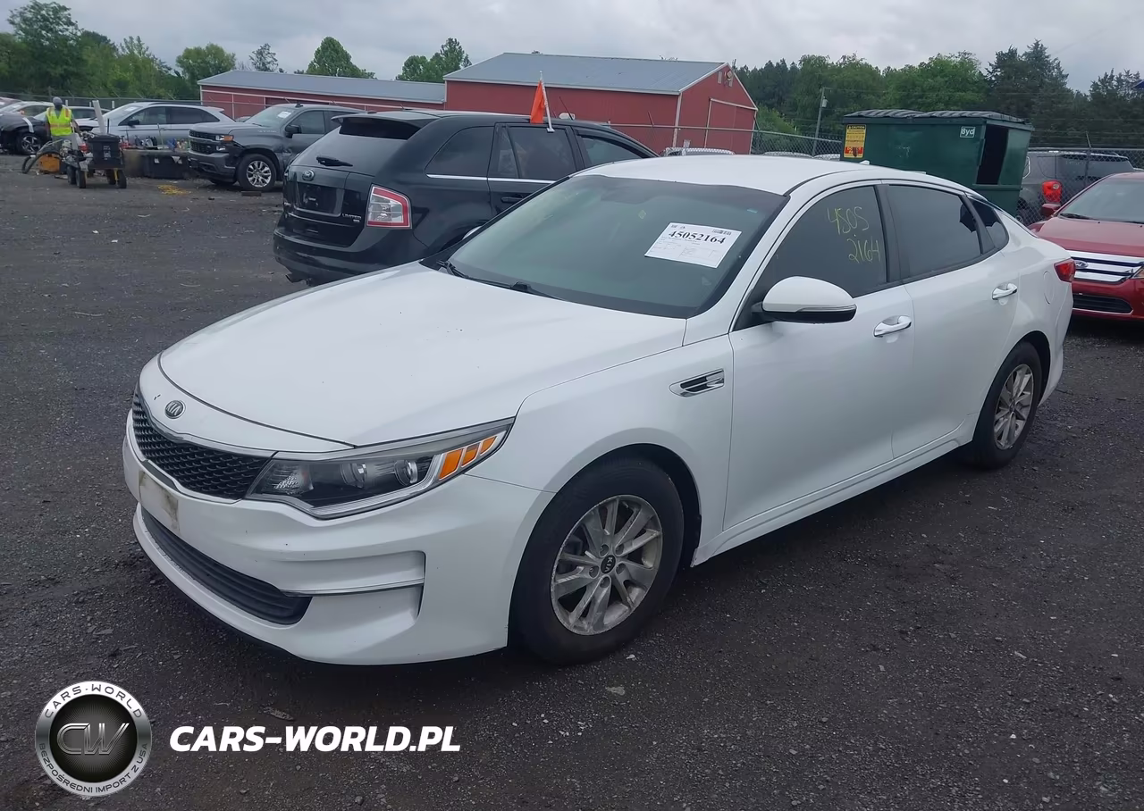 2018 Kia Optima Lx VIN:5XXGT4L39JG189623 - 2