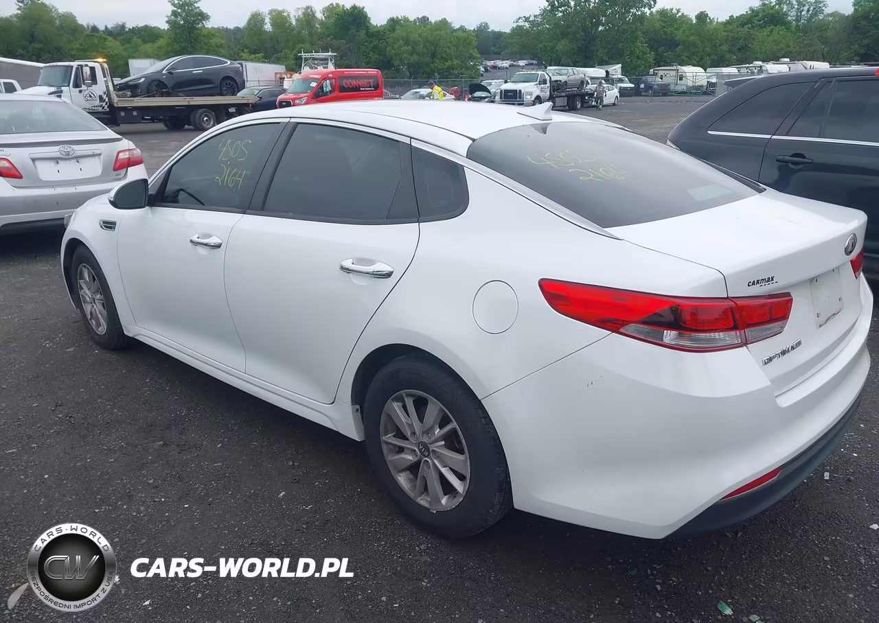 2018 Kia Optima Lx VIN:5XXGT4L39JG189623 - 3