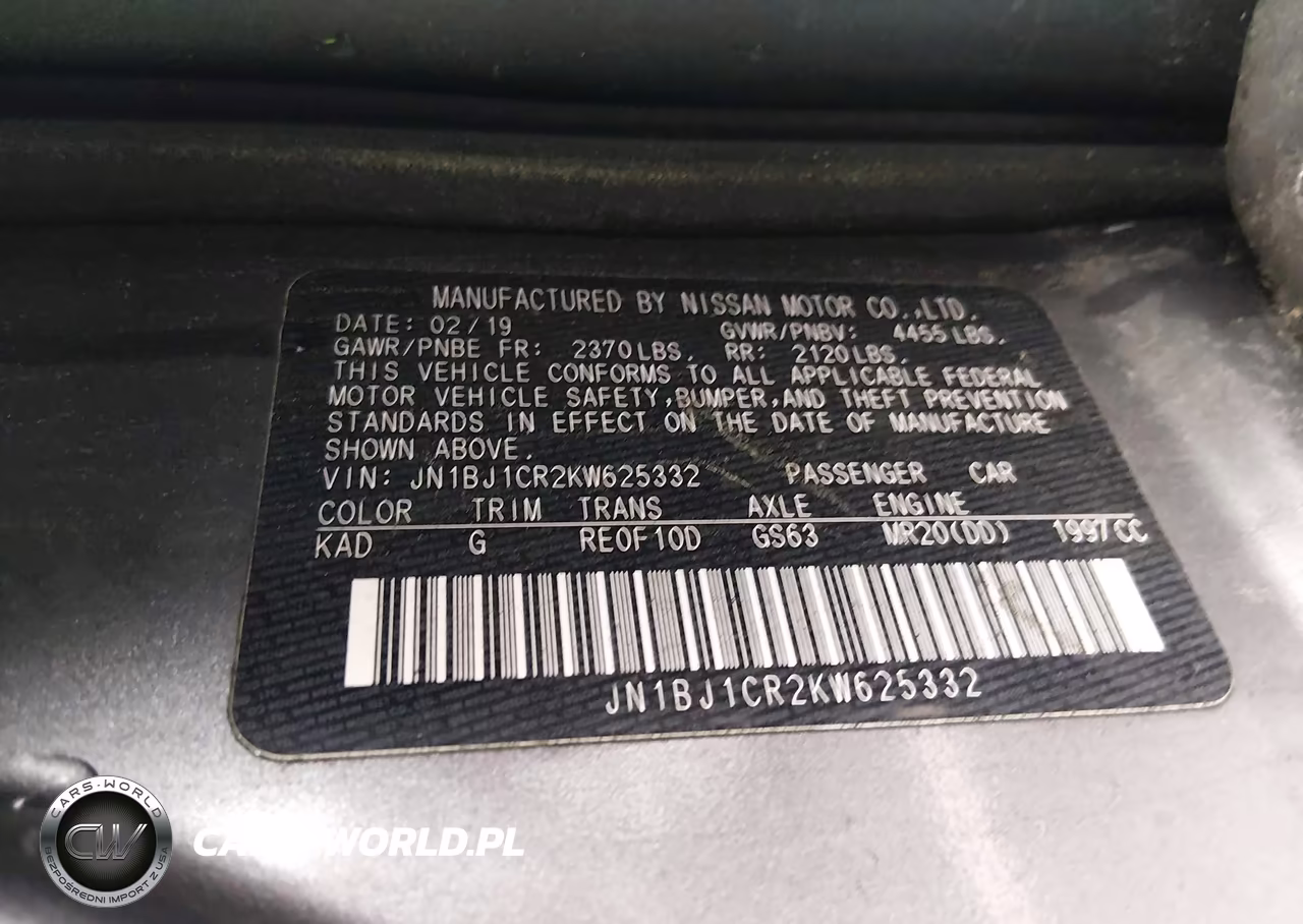 2019 Nissan Rogue Sport Sv VIN:JN1BJ1CR2KW625332 - 9