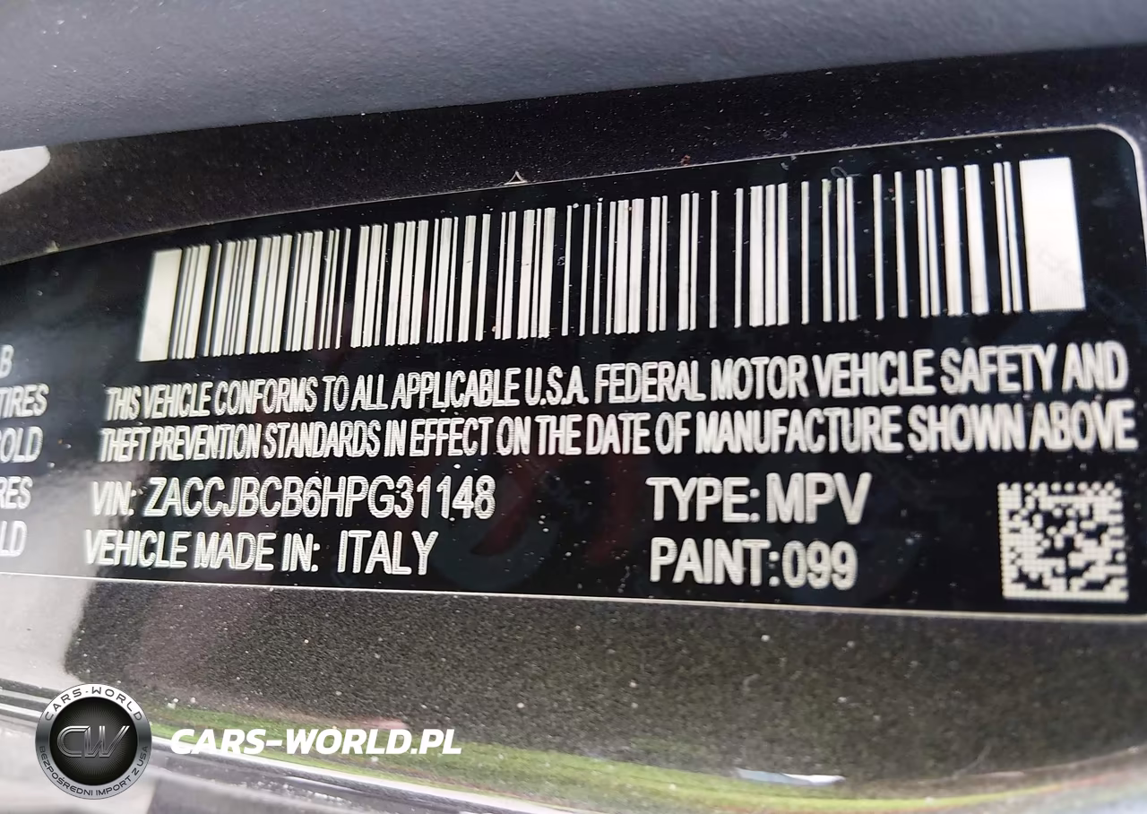 2017 Jeep Renegade Trailhawk 4X4 VIN:ZACCJBCB6HPG31148 - 9