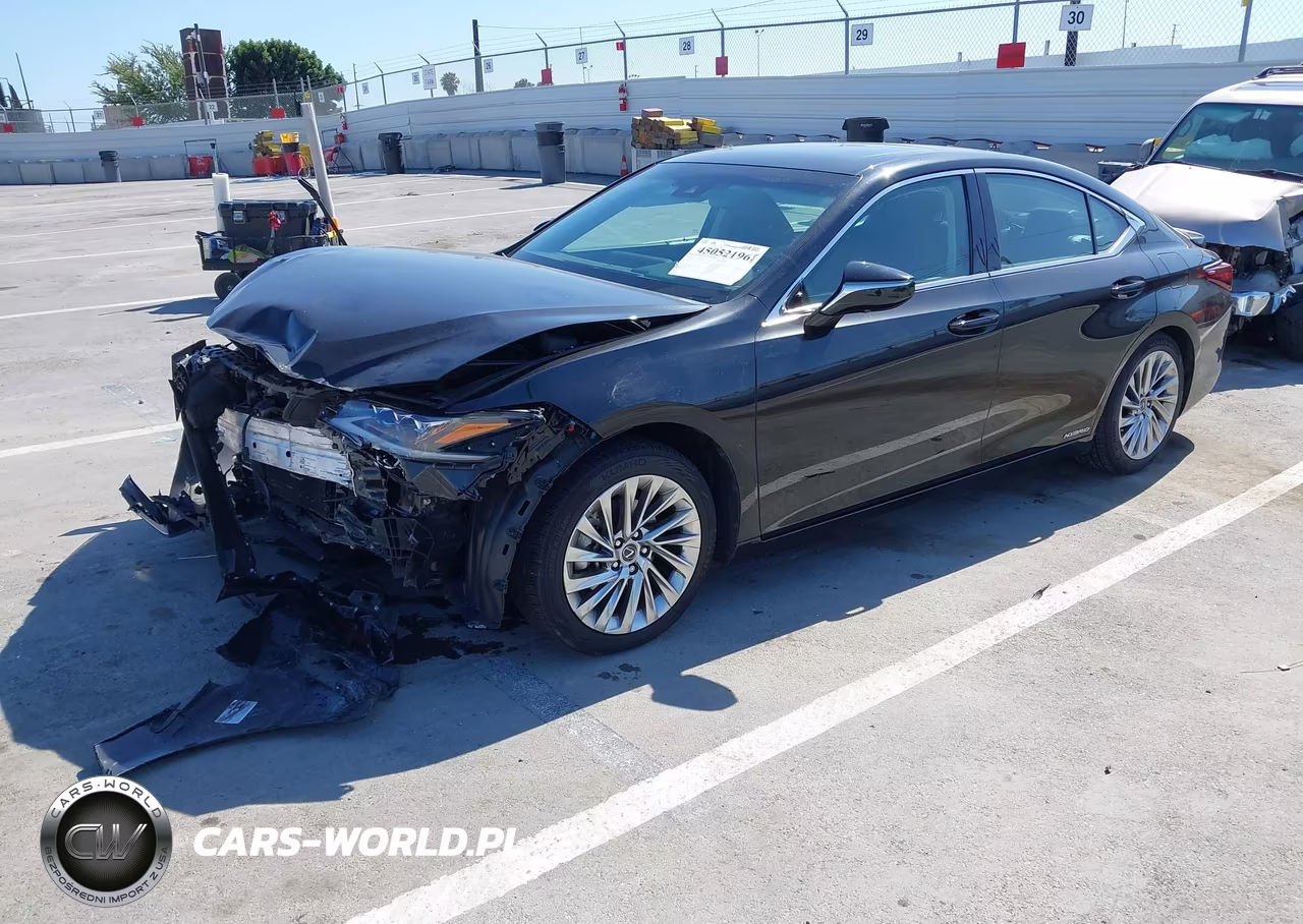 2020 Lexus Es 300H Luxury VIN:58AE21B19LU011169 - 2