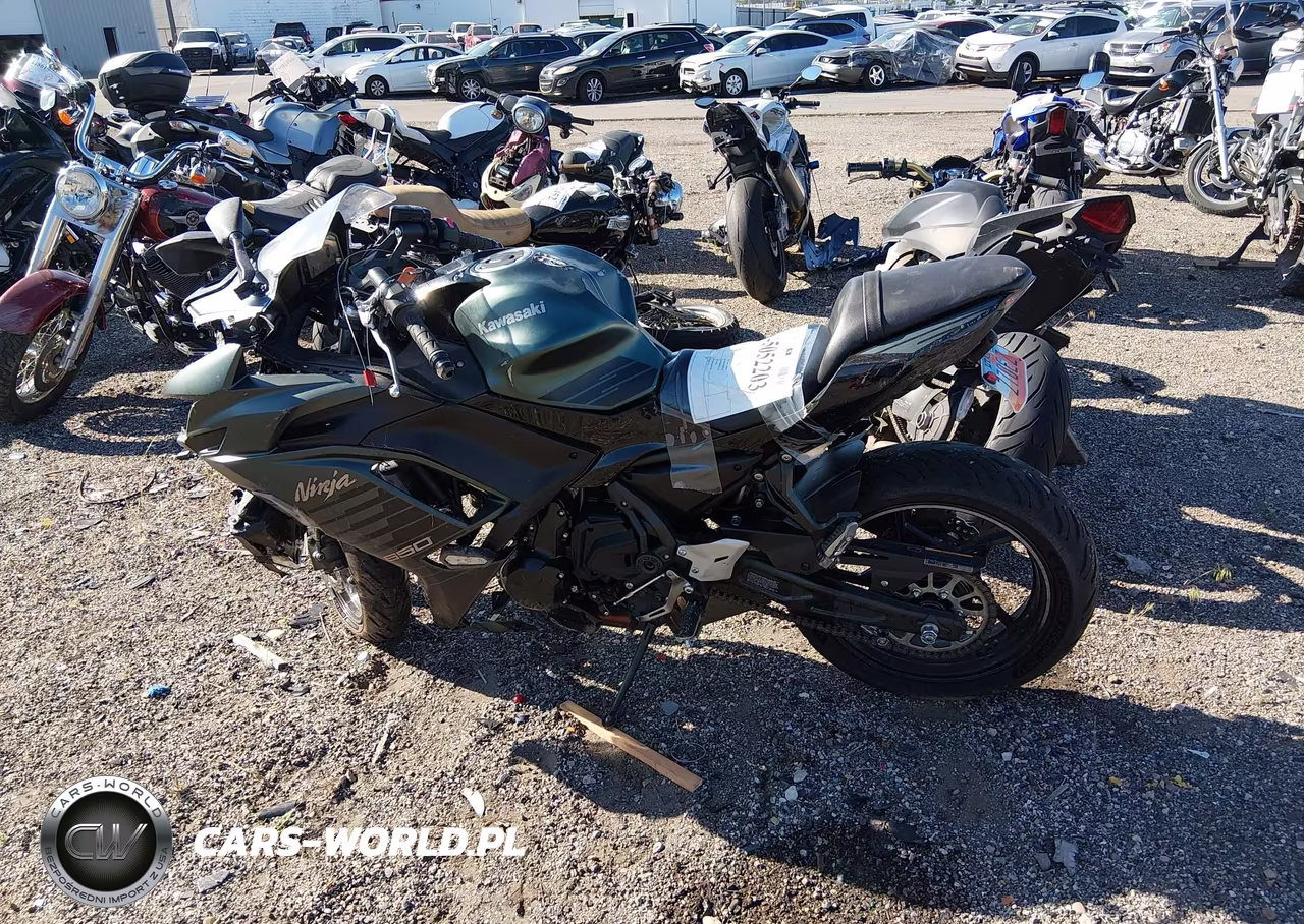 2025 Kawasaki Ex650 P VIN:ML5EXEP14SDAF2765 - 13