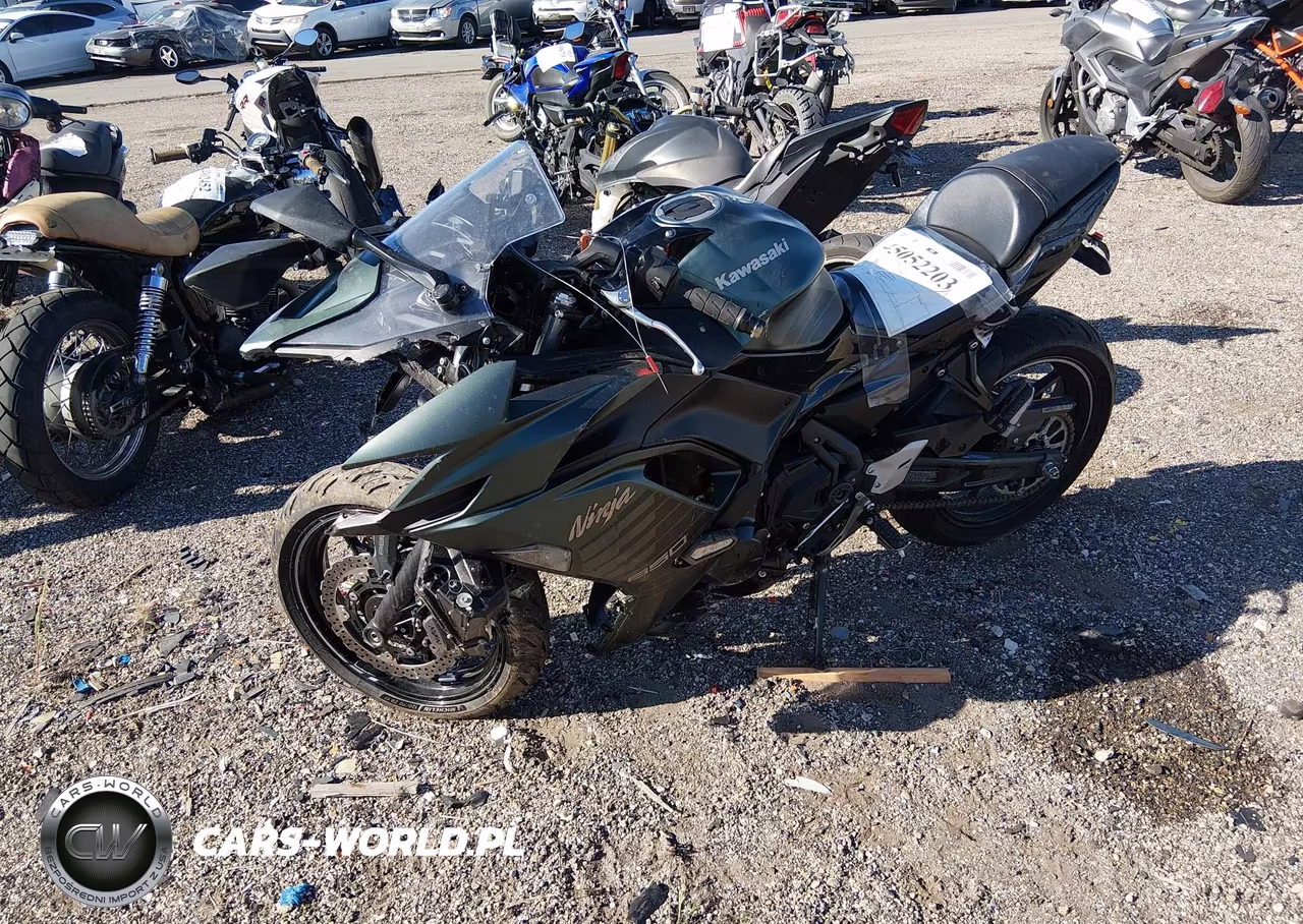 2025 Kawasaki Ex650 P VIN:ML5EXEP14SDAF2765 - 2