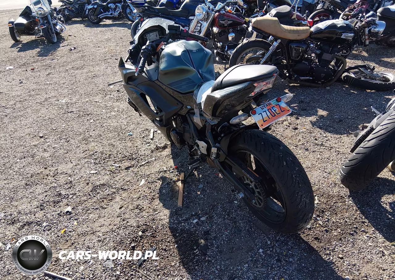 2025 Kawasaki Ex650 P VIN:ML5EXEP14SDAF2765 - 3