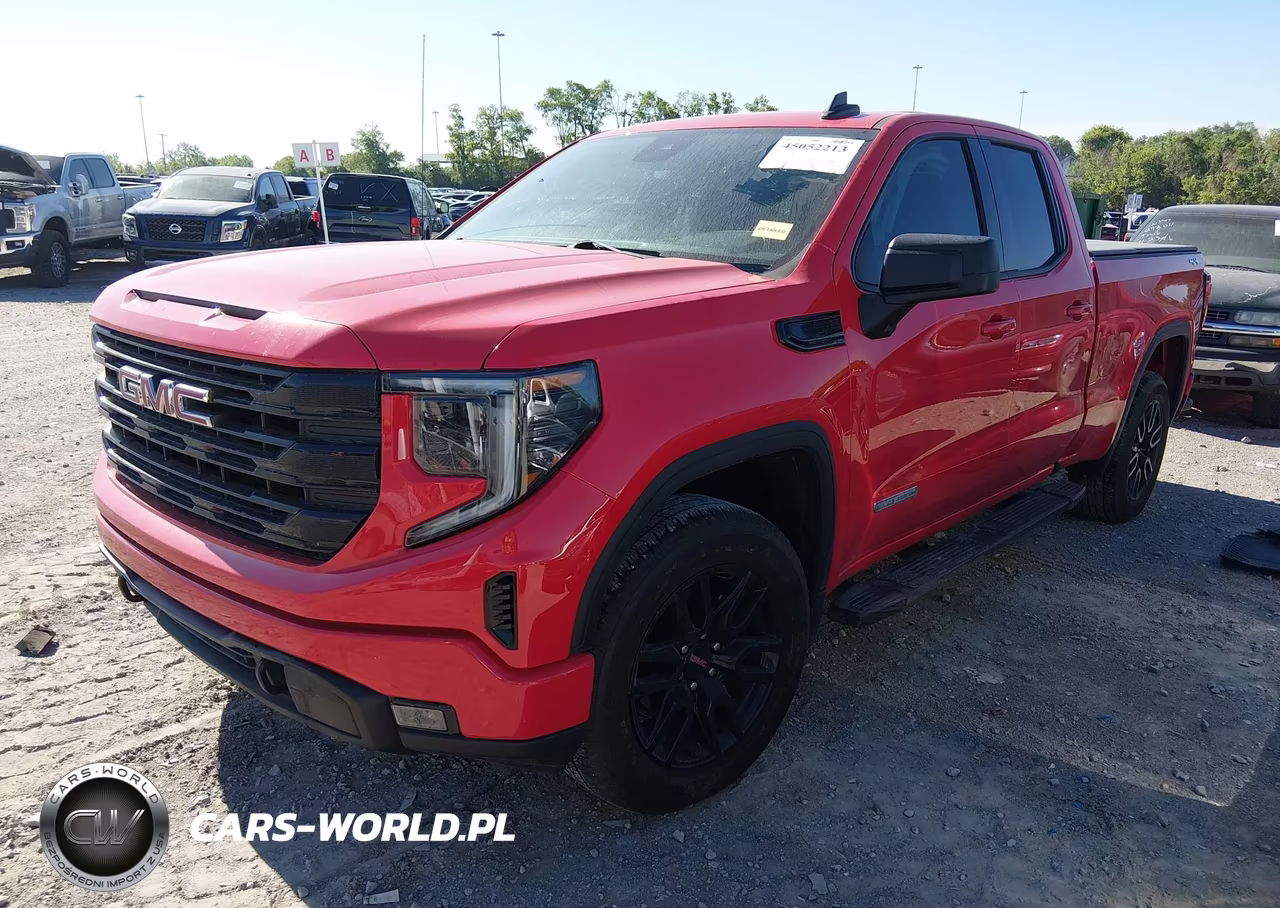 2023 GMC Sierra 1500 4Wd Standard Box Elevation With 3Vl VIN:1GTRUJEK2PZ253760 - 2