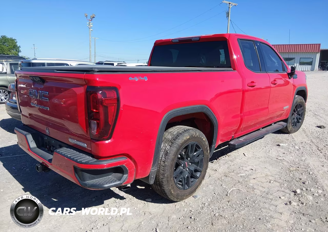 2023 GMC Sierra 1500 4Wd Standard Box Elevation With 3Vl VIN:1GTRUJEK2PZ253760 - 4