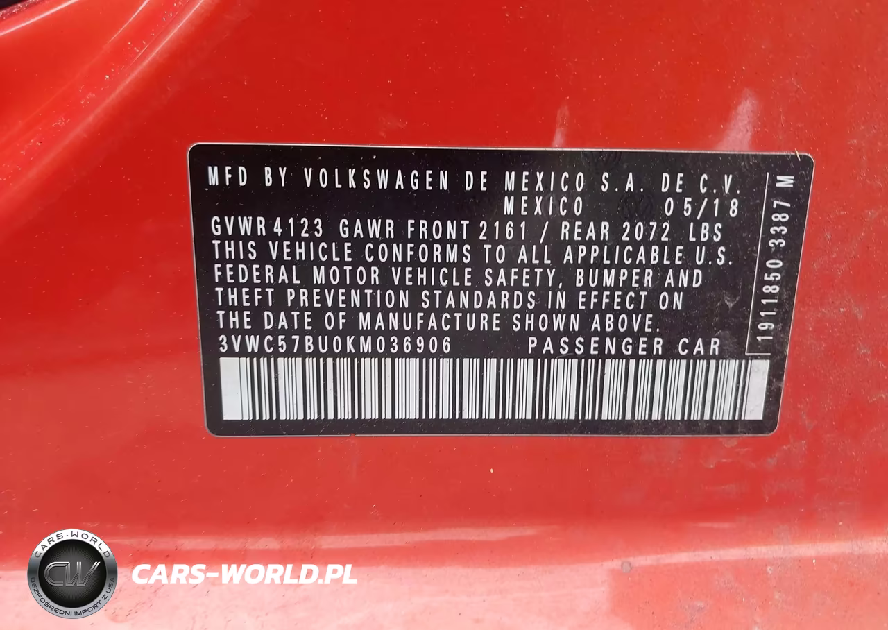 2019 Volkswagen Jetta VIN:3VWC57BU0KM036906 - 9