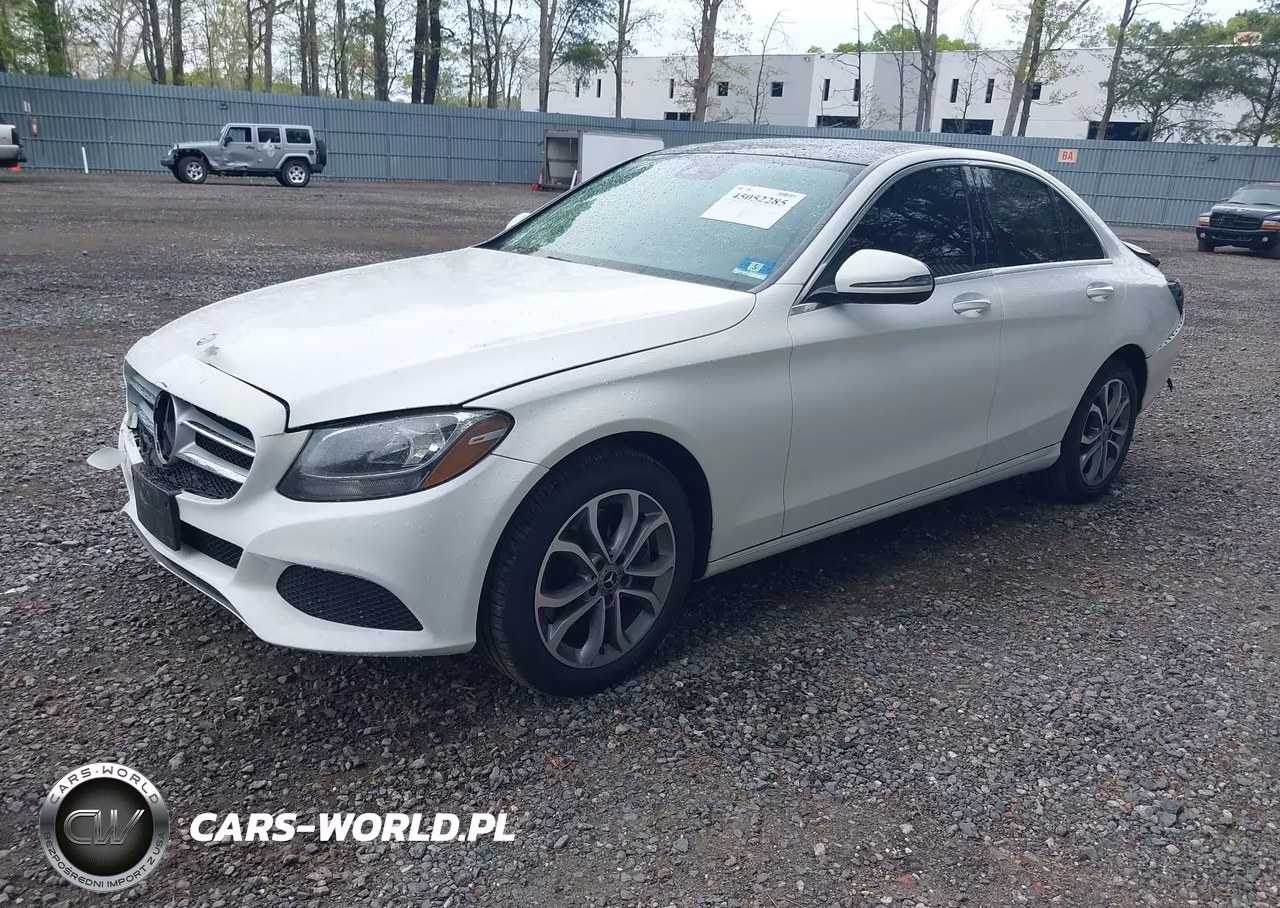 2017 Mercedes-Benz C 300 4Matic VIN:55SWF4KB8HU187675 - 2