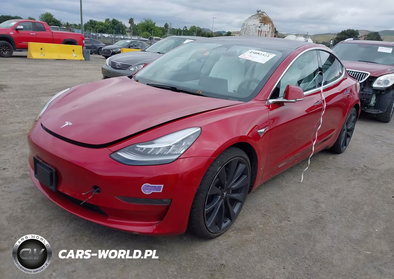 2018 Tesla Model 3 Long Range-Performance VIN:5YJ3E1EB4JF096345 - 2